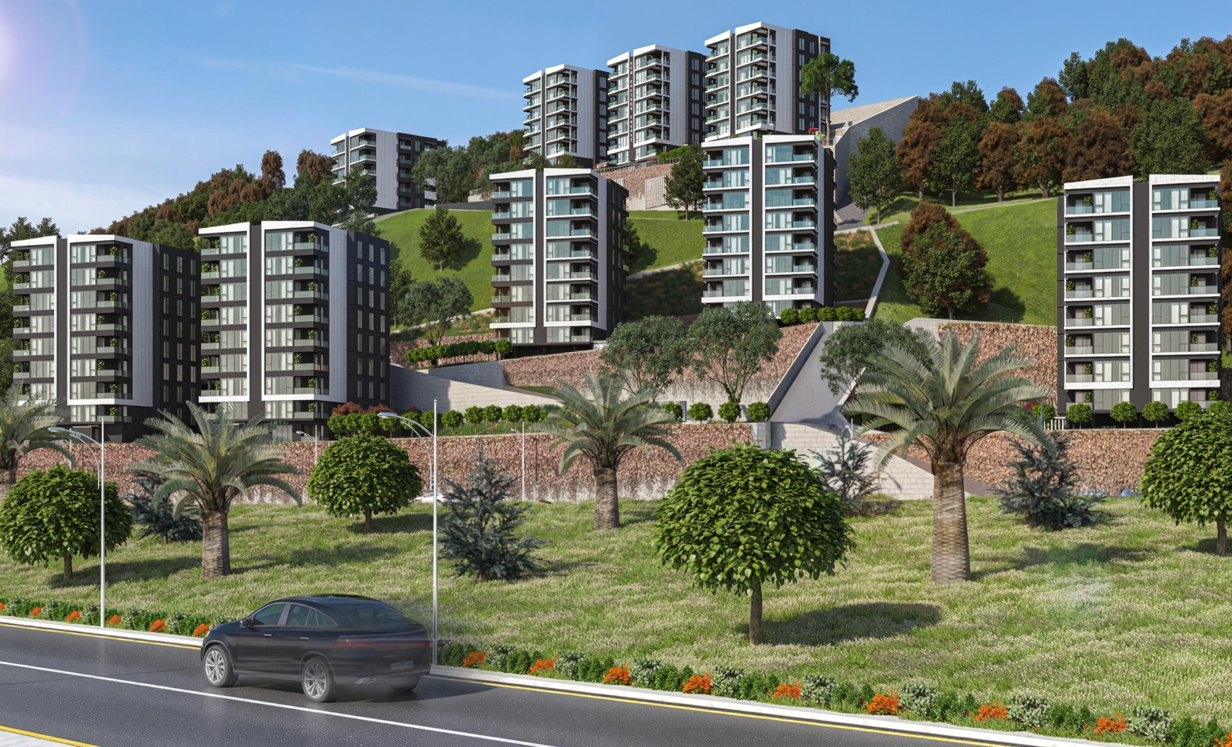 Panorama 361° — Yomra Trabzon deniz manzaralı 4+1 premium konut projesi